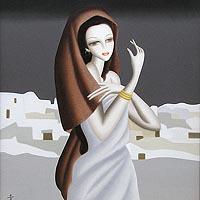 ベールの女