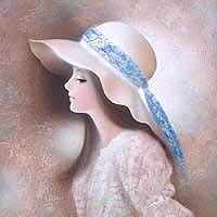 帽子の女