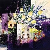 すみれ色の窓辺（武井政之）