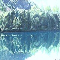 ★スペシャルAuction★山湖静寂 志賀高原三角池