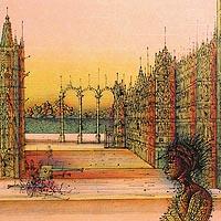 カルズー　「ベニス」 カルズーの取扱実績。絵画のことならアンシャンテへ