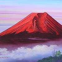 赤富士