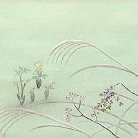 福寿草(掛け軸)
