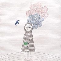 南桂子【すすきと馬】 エッチング 2025年最新】南 桂子(Kayoko Minami)の銅版画・エッチング作品が