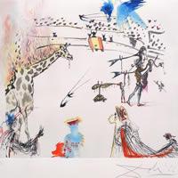 La Girafe en feu  「超現実的闘牛」より