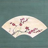 紅梅(掛け軸)