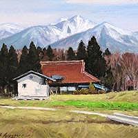 初雪の八ヶ岳