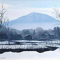 山麓の春