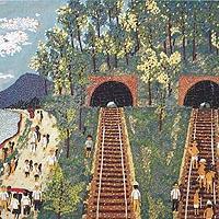 トンネルのある風景