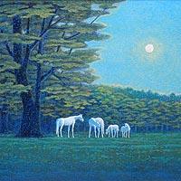 富谷　一明　　1980 香 Yahoo!オークション -「富谷一明」(油彩) (絵画)の落札相場