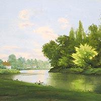 ポワシー風景