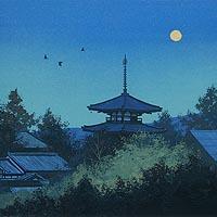 満月(法輪寺)