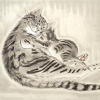 親子猫