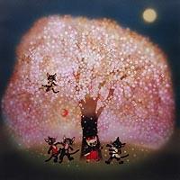 夜桜