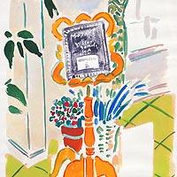 譜面台のある風景（坂口紀良）