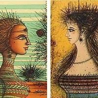 カルズー　「ベニス」 カルズーの取扱実績。絵画のことならアンシャンテへ