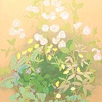 春草花図（熊原清久）