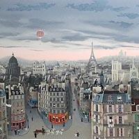 パリの眺め（ミッシェル・ドラクロワ）