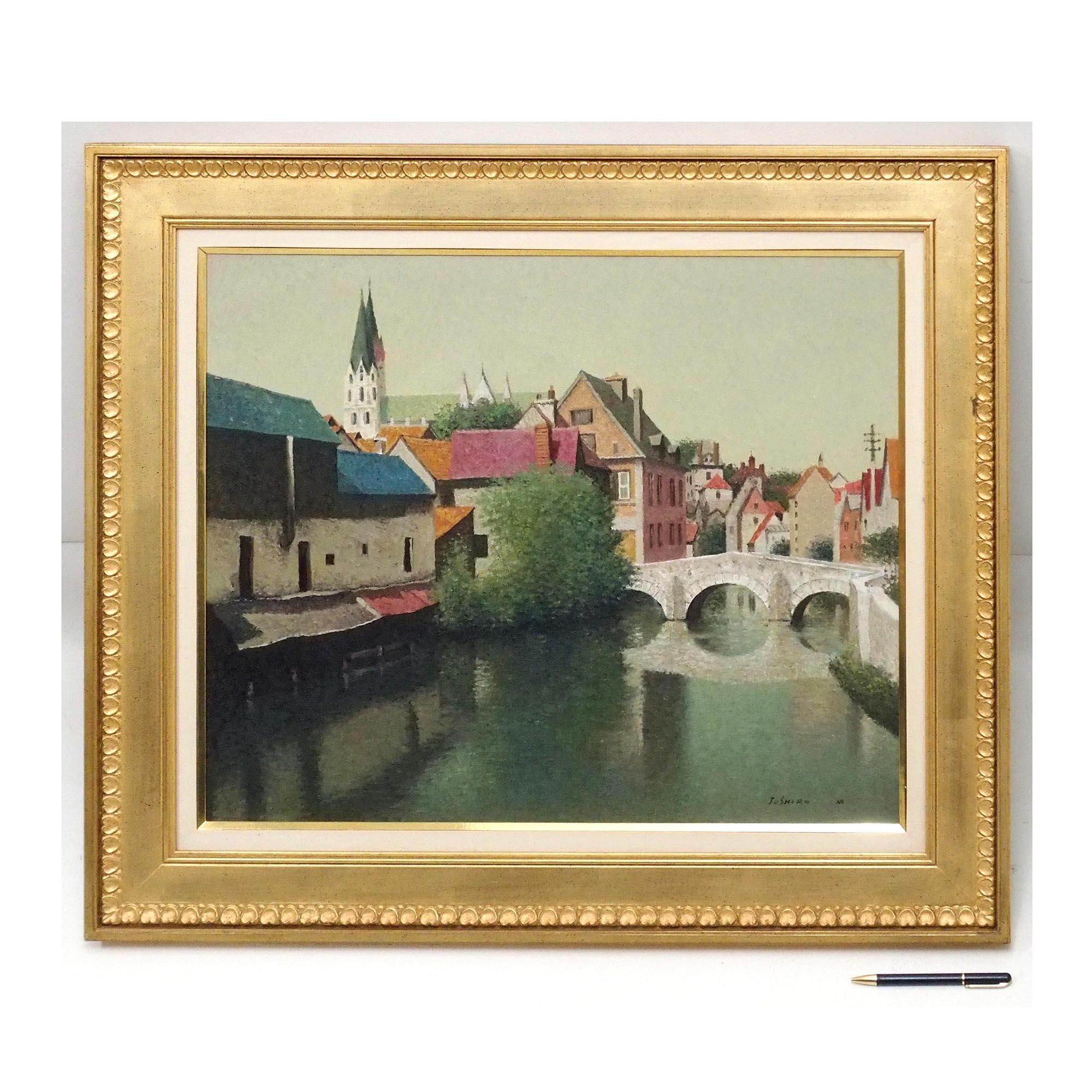 今日の超目玉 松井敏郎 「少年」 油彩３号 ホビー