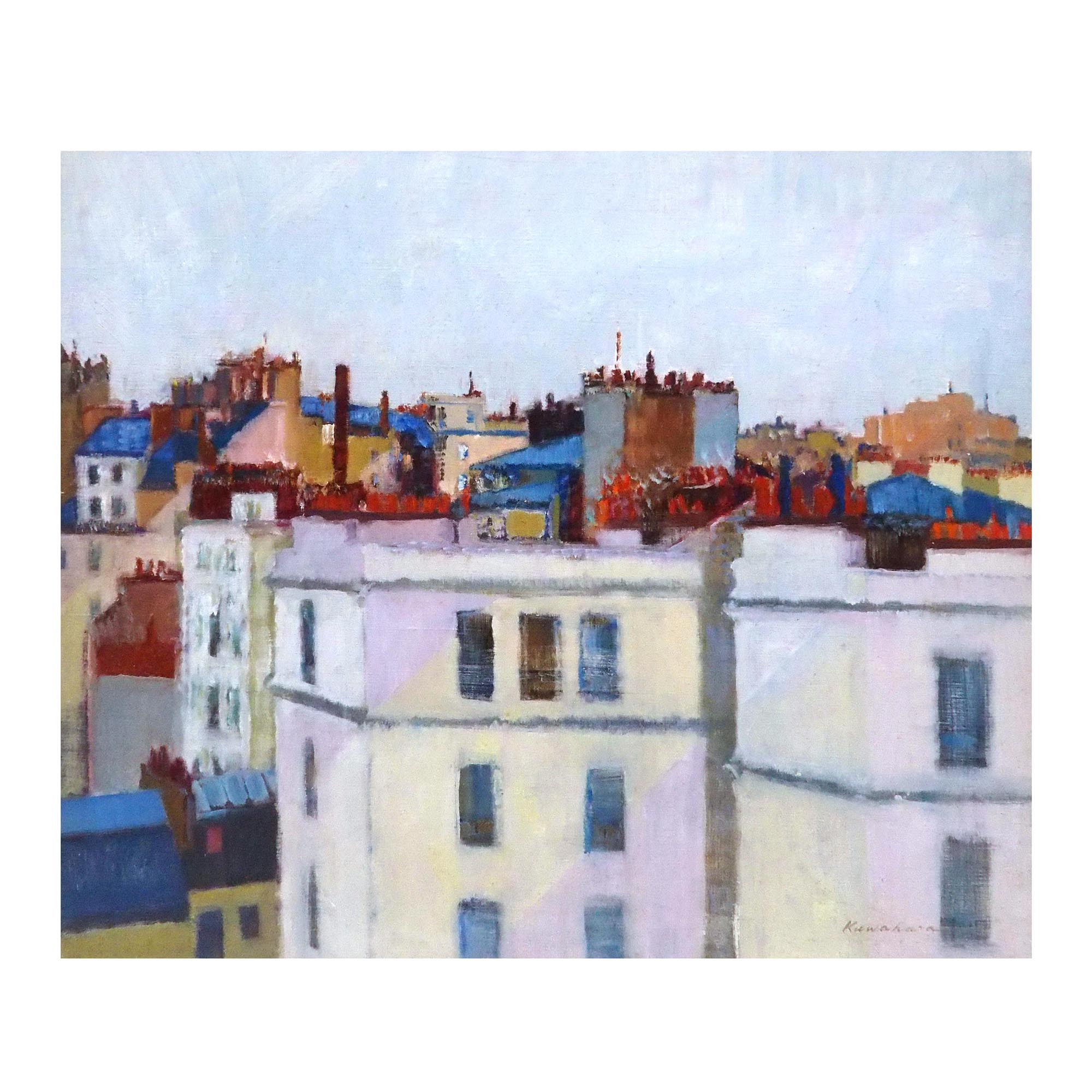 絵画 フランス パリの街角の風景画 インテリアアート額付き 水彩画・油絵風 WAT0001 | インテリア絵画の専門店 ビッグフィールドギャラリー水彩 /油絵