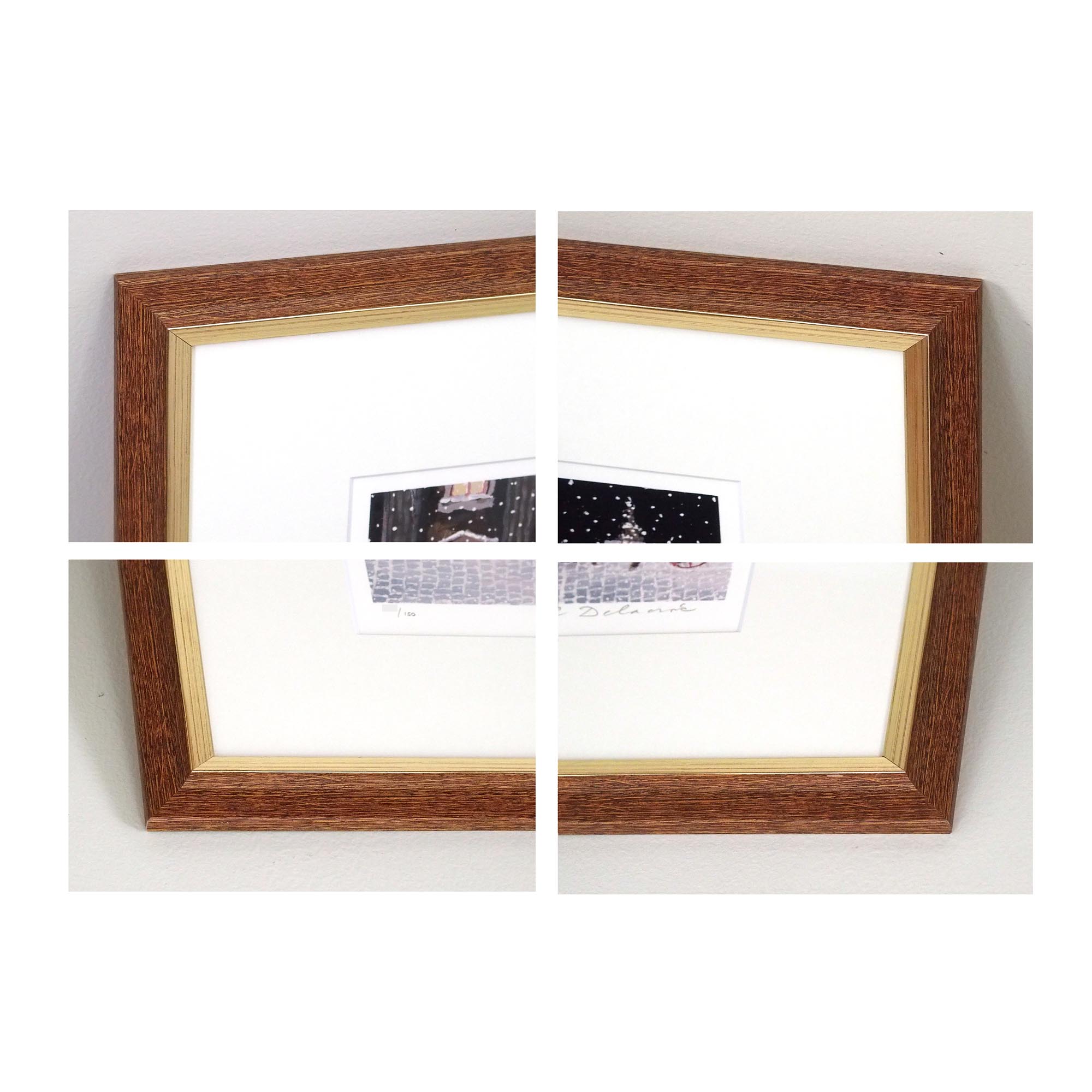 ミッシェルドラクロワオペラ座の雪の夕暮れ